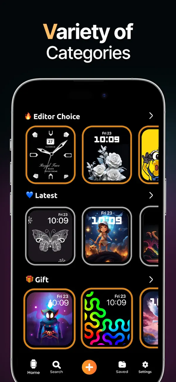 Watch Faces Gallery Face Maker Screenshot 4