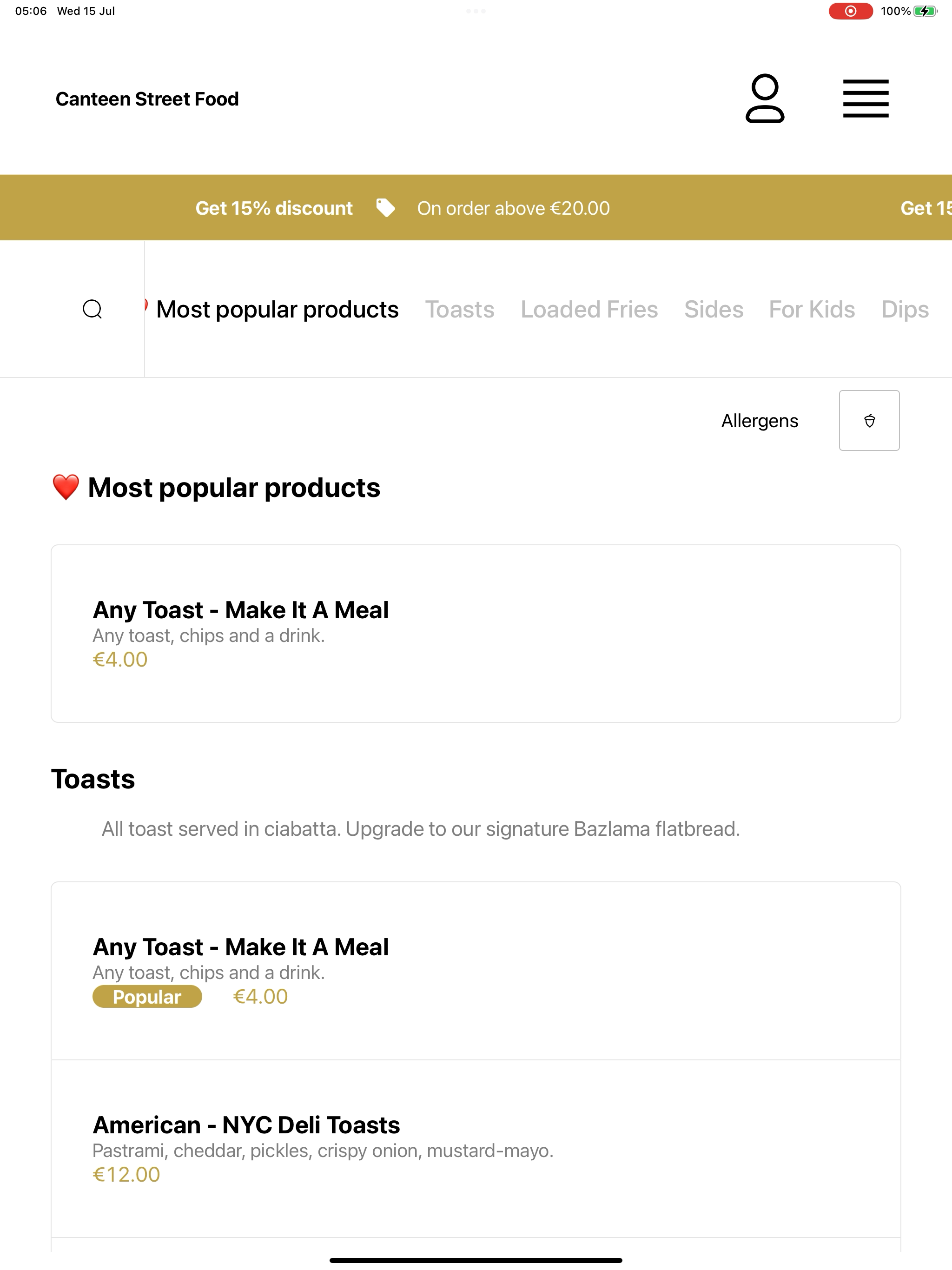 Canteen Street Food screenshot 13