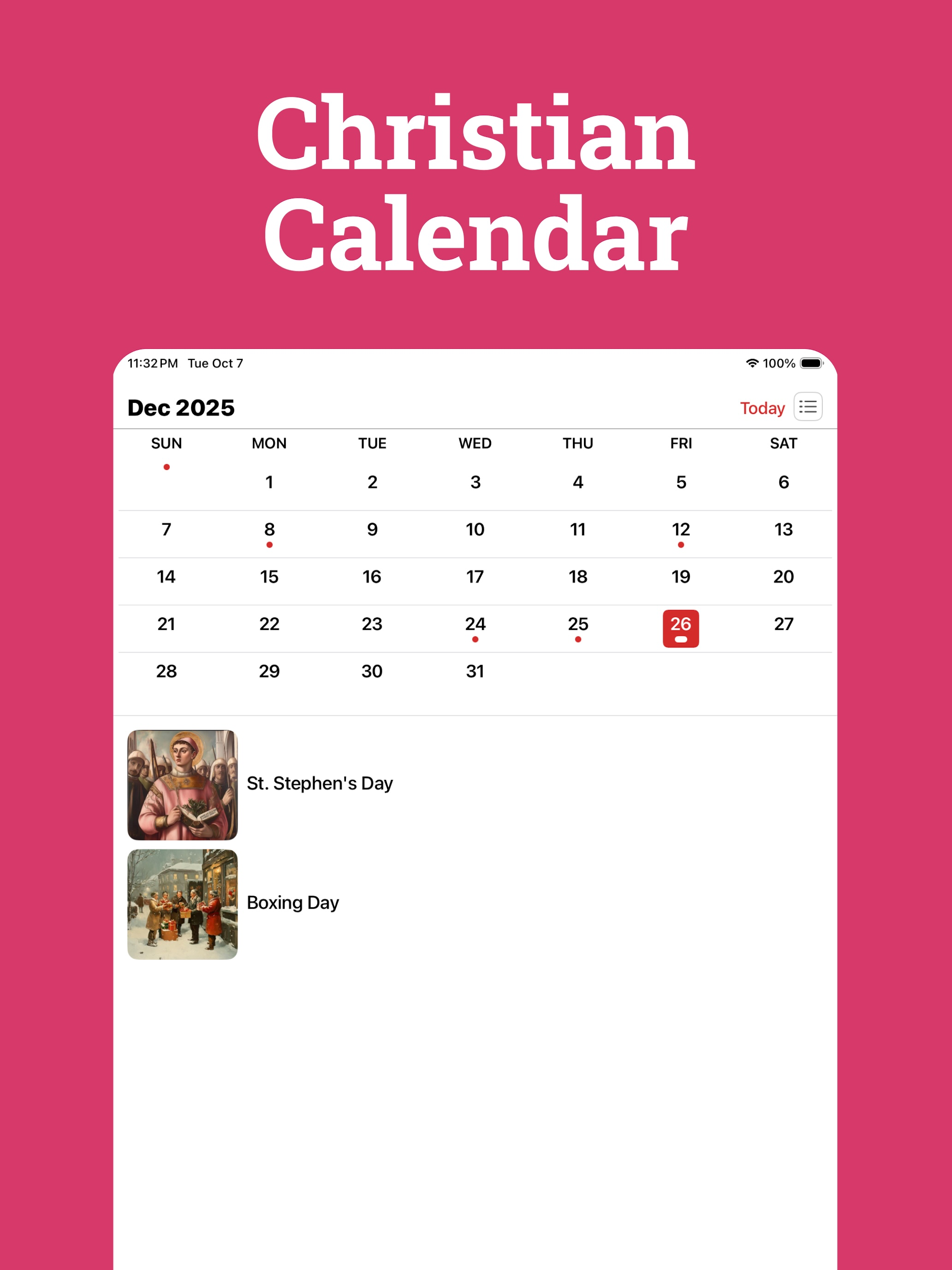 Bible Chat & Calendar 2026 screenshot 11