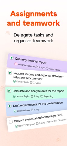 LeaderTask: Task Planner iPhone screenshot