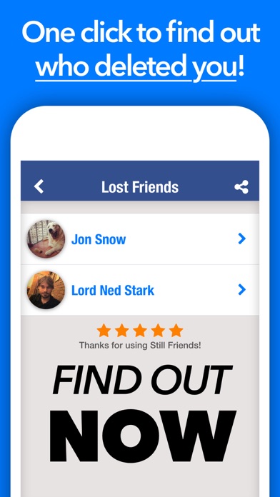Still Friends: Who Deleted Me Screenshot