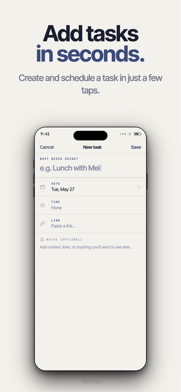 TaskCal: Task Manager iphone screenshot 3