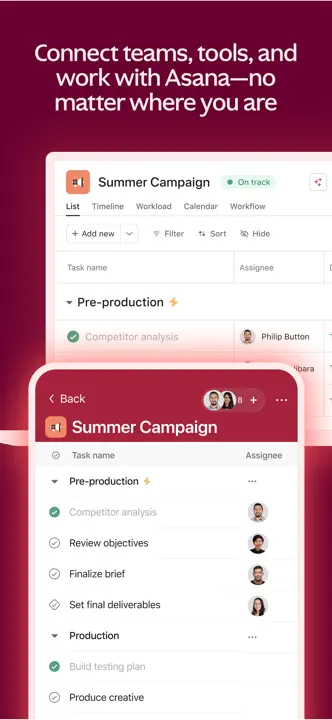 Asana: Screenshot 1 von 7