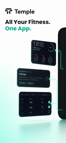 Temple - AI Fitness iPhone screenshot
