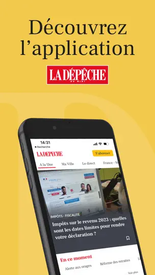 Capture d'écran de La Dépêche - Actus En Direct sur iPhone 1