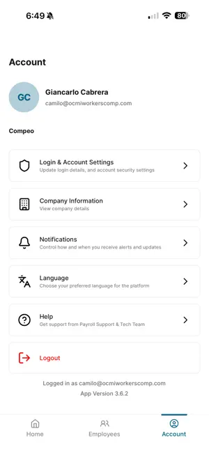 Compeo screenshot 4