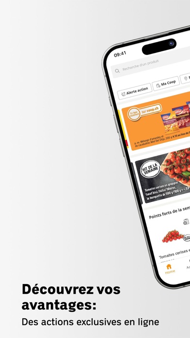 Screenshot #1 pour Supermarchés Coop
