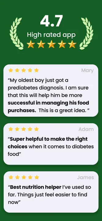 Diabetes food tracker: Screenshot 6 von 6