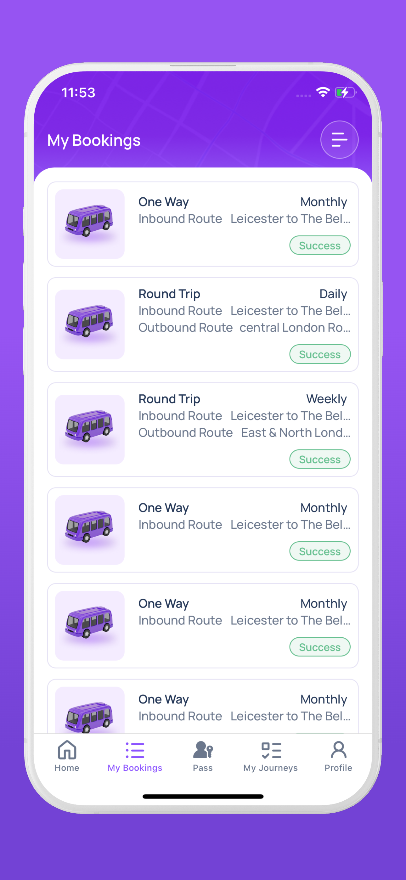 MyBudie Passenger screenshot 2