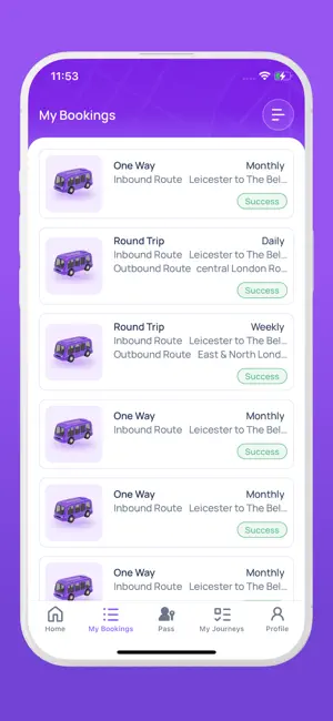 MyBudie Passenger screenshot 2
