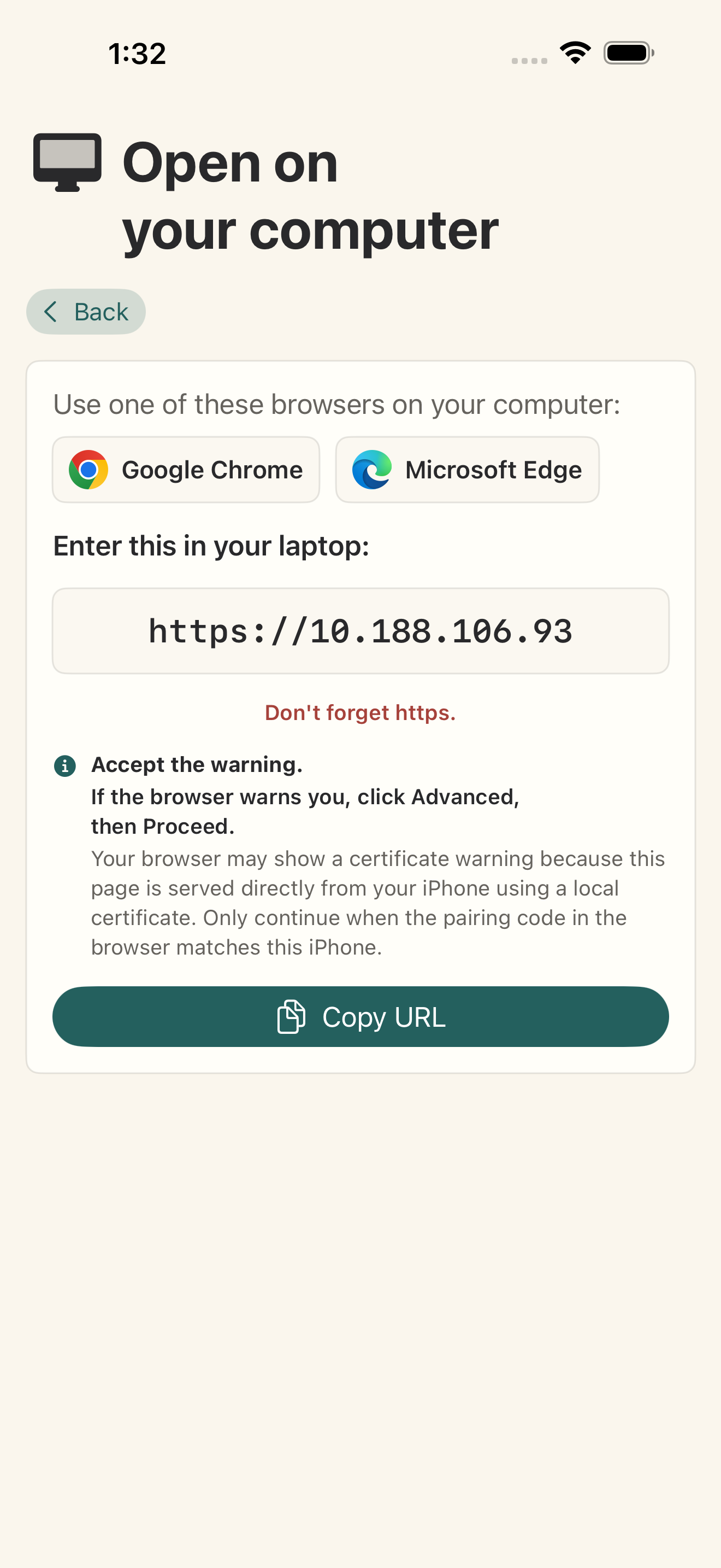 Local Photo Transfer screenshot 3