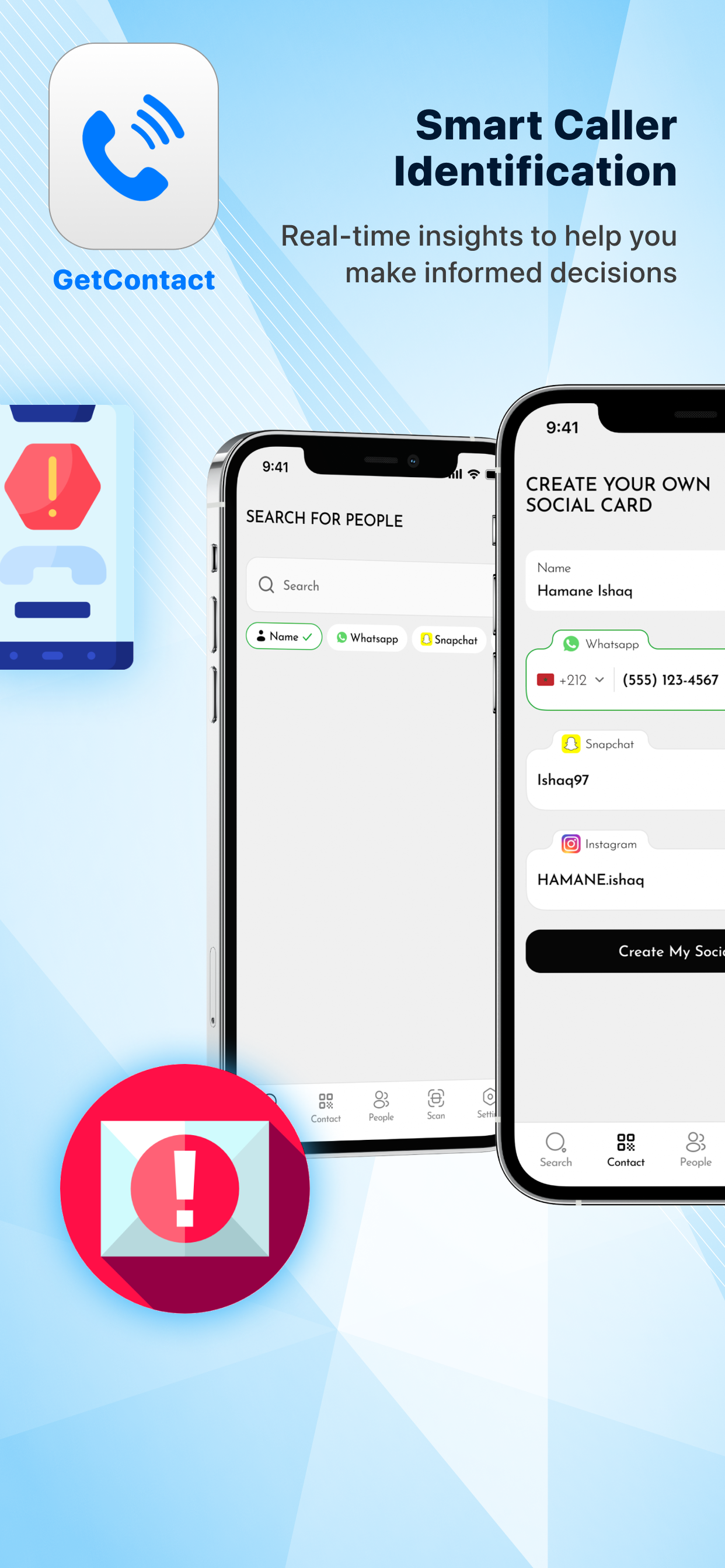 Contact ID-Share & Get Contact screenshot 2