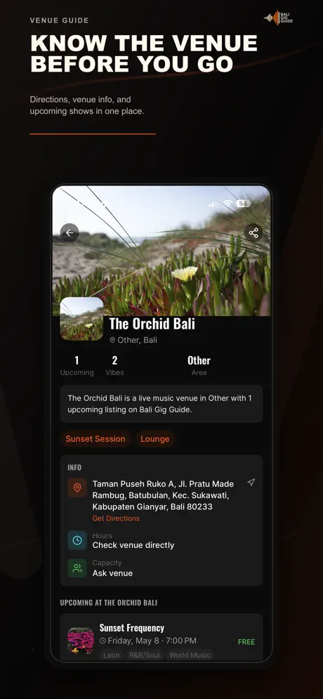 Bali Gig Guide screenshot 4