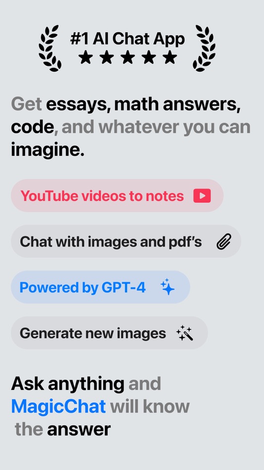 #1. MagicChat - Chat with PDF (macOS) 由: Mogens Erik Egeskov-Madsen