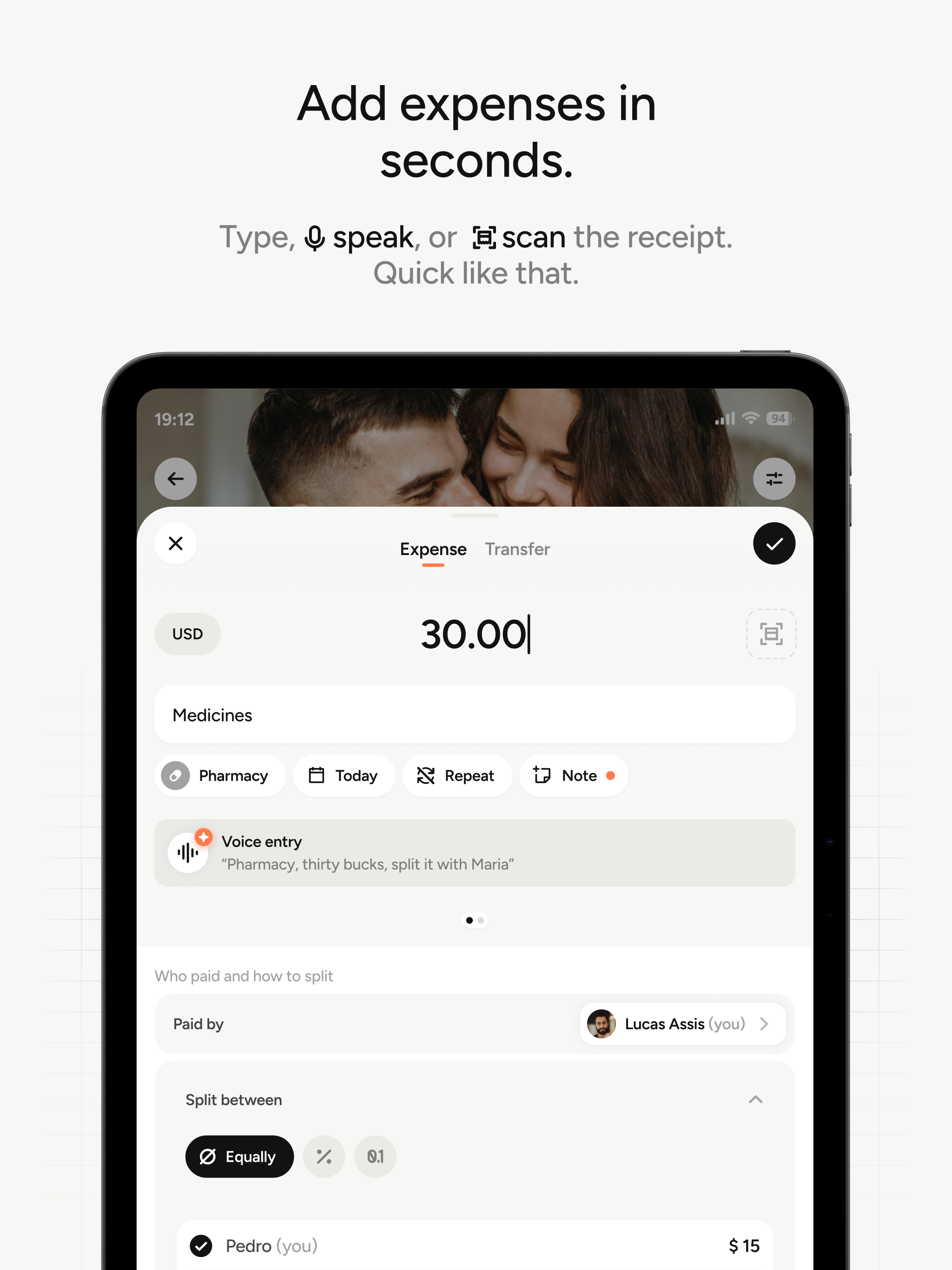 TakeControl: Expense Splitter screenshot 11