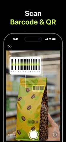 Barcode & QR Code: Scanner App Screenshot 1 of 5