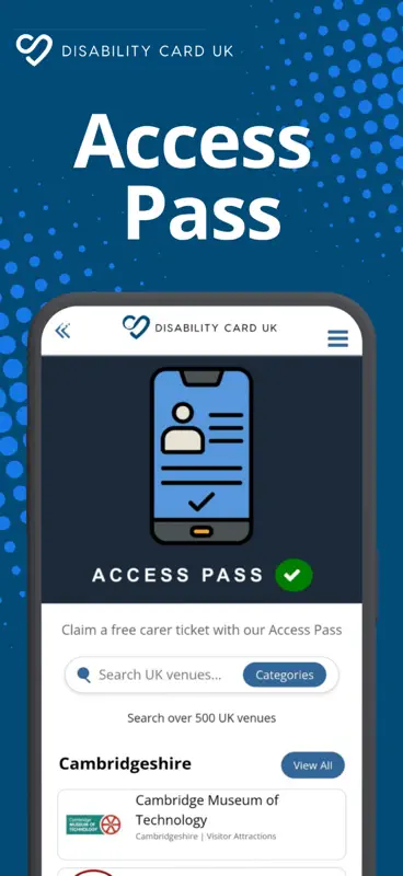 Disability Card UK screenshot 3 of 4