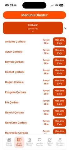 NamNam Yemek Screenshot 7 of 10