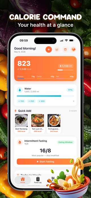 Calorie Tracker - Food Diary Screenshot 1 of 5
