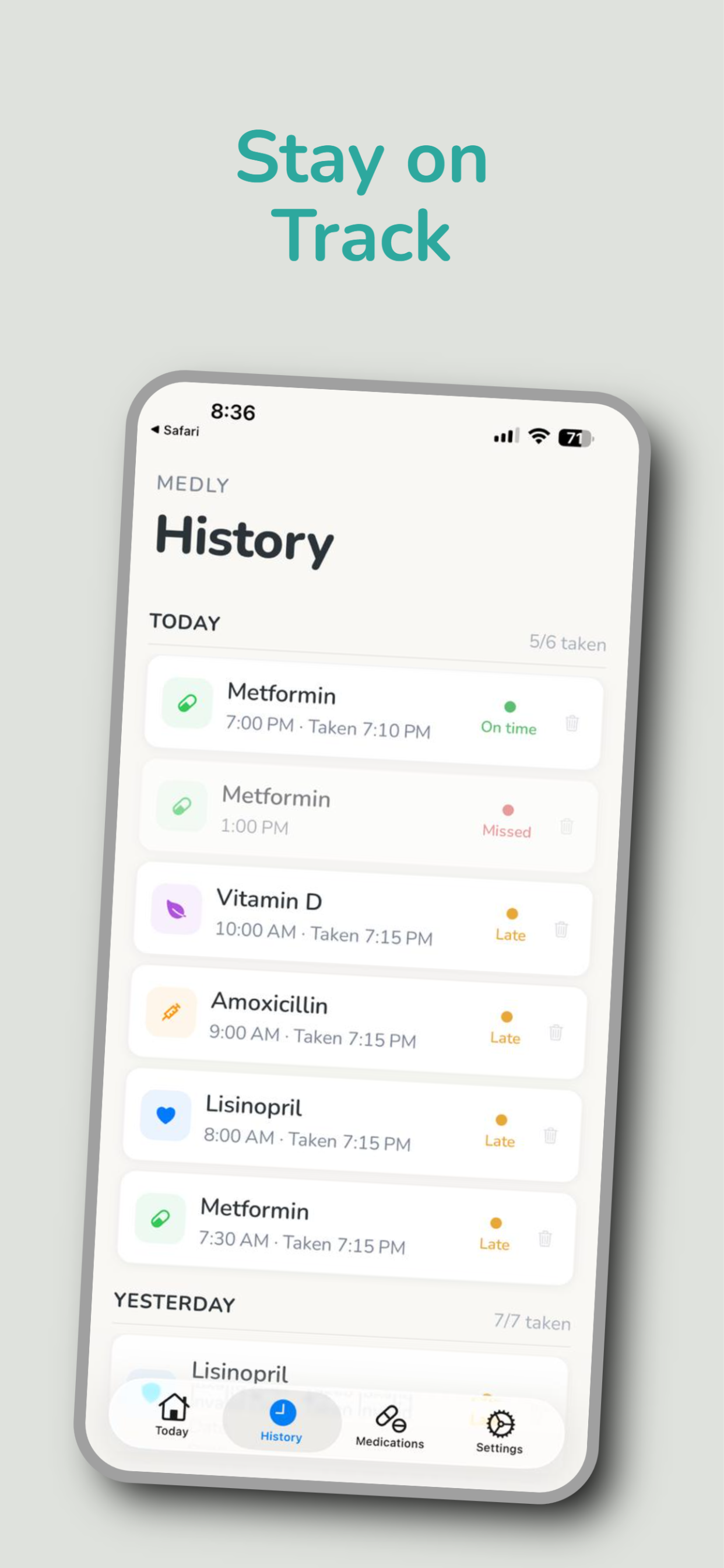 Medly - Medication Reminder screenshot 4