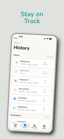 Medly - Medication Reminder Screenshot 4 of 5