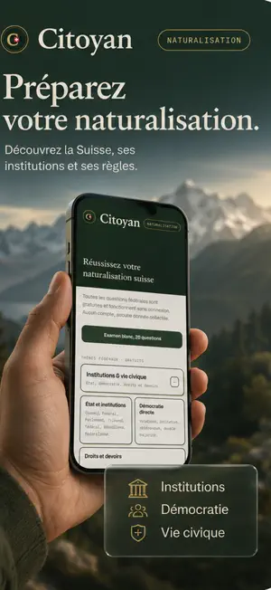 Citoyan : Naturalisation CH screenshot 1