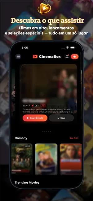 Filmes e series iPhone screenshot 2