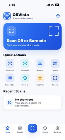 QRVista screenshot 1