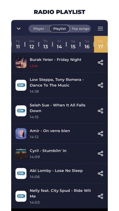 Radio France FM: Live Radio Screenshot