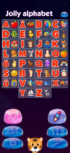 ABC Deutsch: spielen & lernen screenshot 1