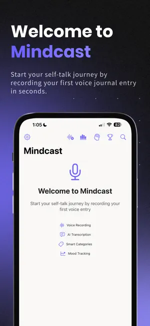 Mindcast – Self-Talk Journal screenshot 1