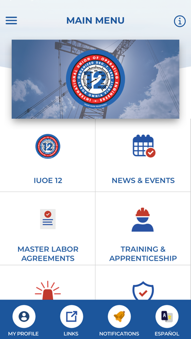 Screenshot 3 of IUOE 12 App