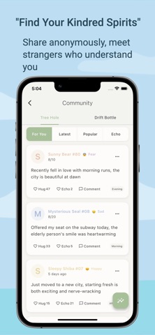 Voxly: Voice Diary & Mood AI iPhone screenshot