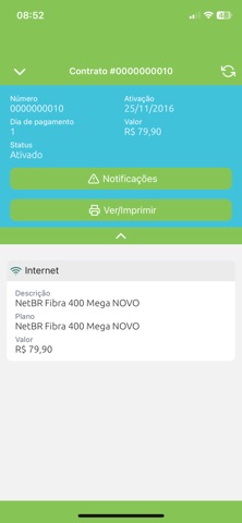 NetBR Telecomunicações screenshot