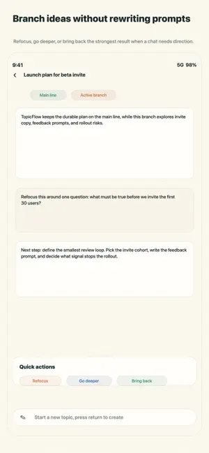 TopicFlow: AI Notes screenshot 3