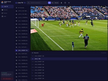 Stalker Portal IPTV iPad screenshot