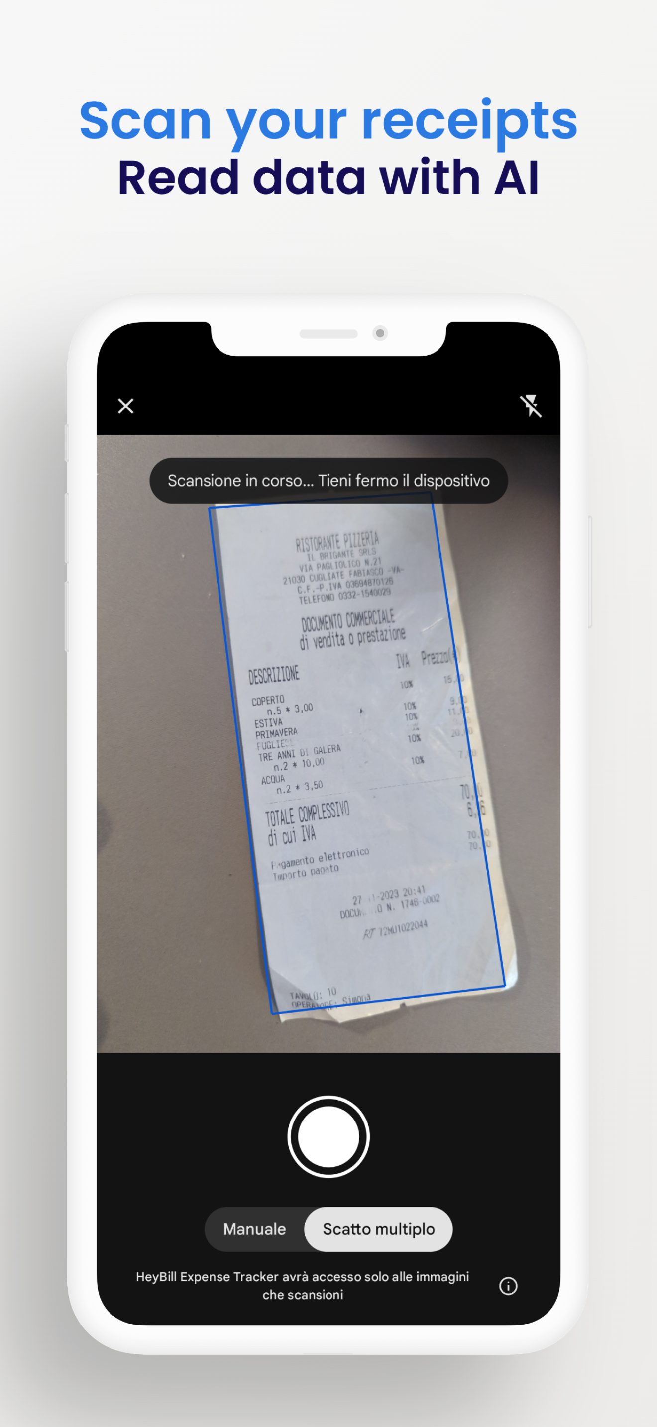 HeyBill Expense Manager screenshot 3