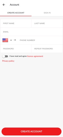 App screenshot