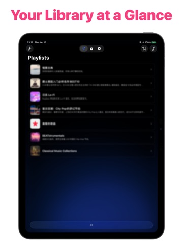 MusicPal: Music Assistant iPad screenshot