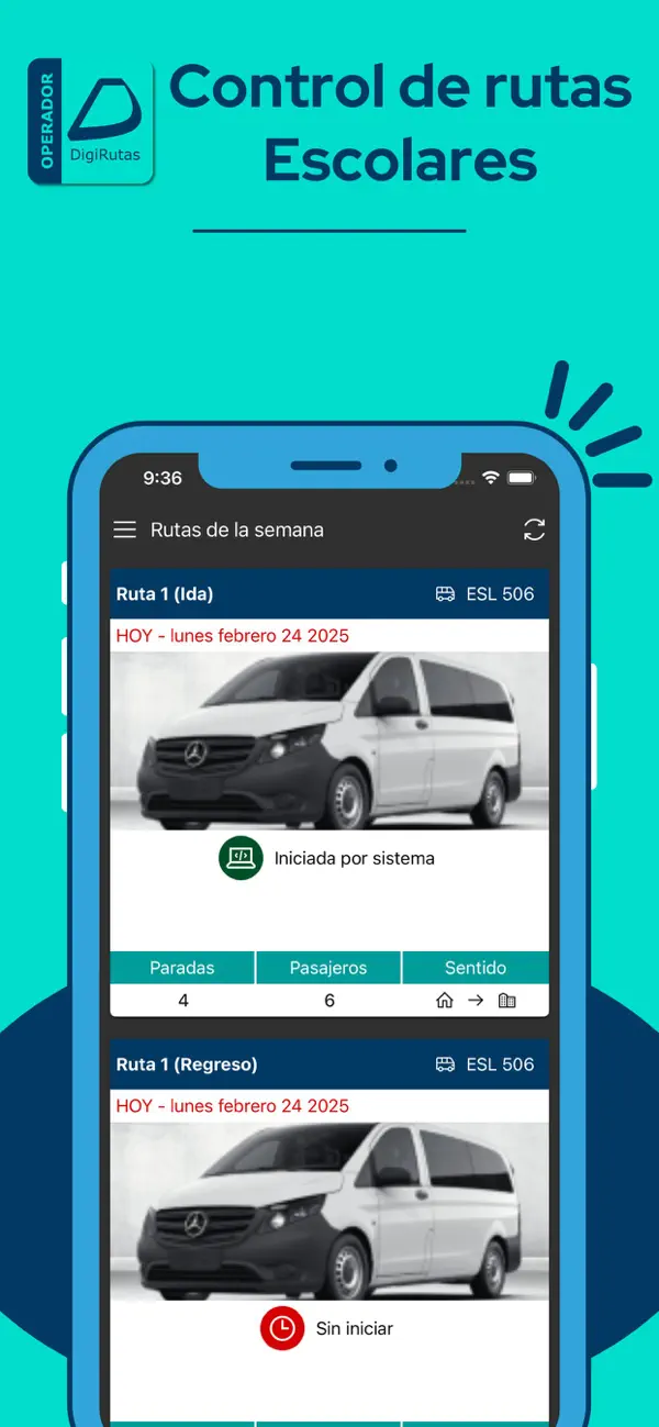 Screenshot #1 pour Operador DigiRutas