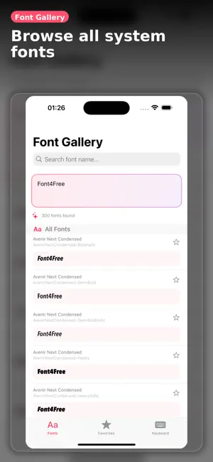 Font Fancy Fonts KeyboardStyle screenshot 2