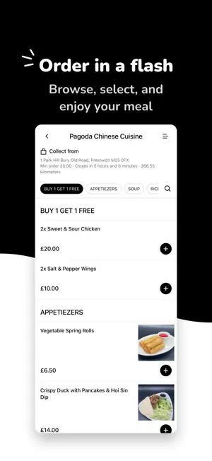 Pagoda Chinese Cuisine screenshot 1