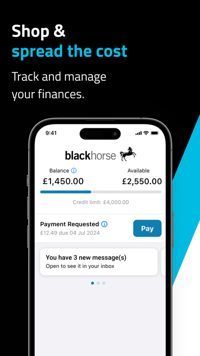 Screenshot #1 pour Black Horse FlexPay Mobile App