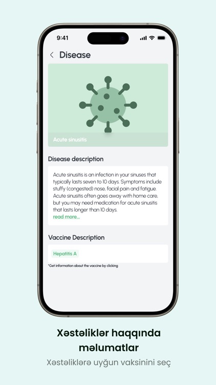 Vaksinasiya Təqvimi screenshot-3