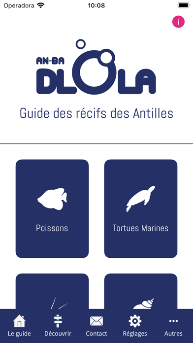 Guide des récifs des Antilles Screenshot