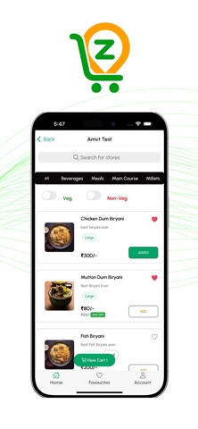 Zestmart User App screenshot
