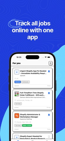 Resumind - Job Finder iPhone screenshot