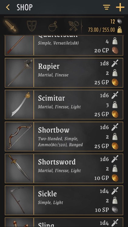 Rollplay - Character Sheet