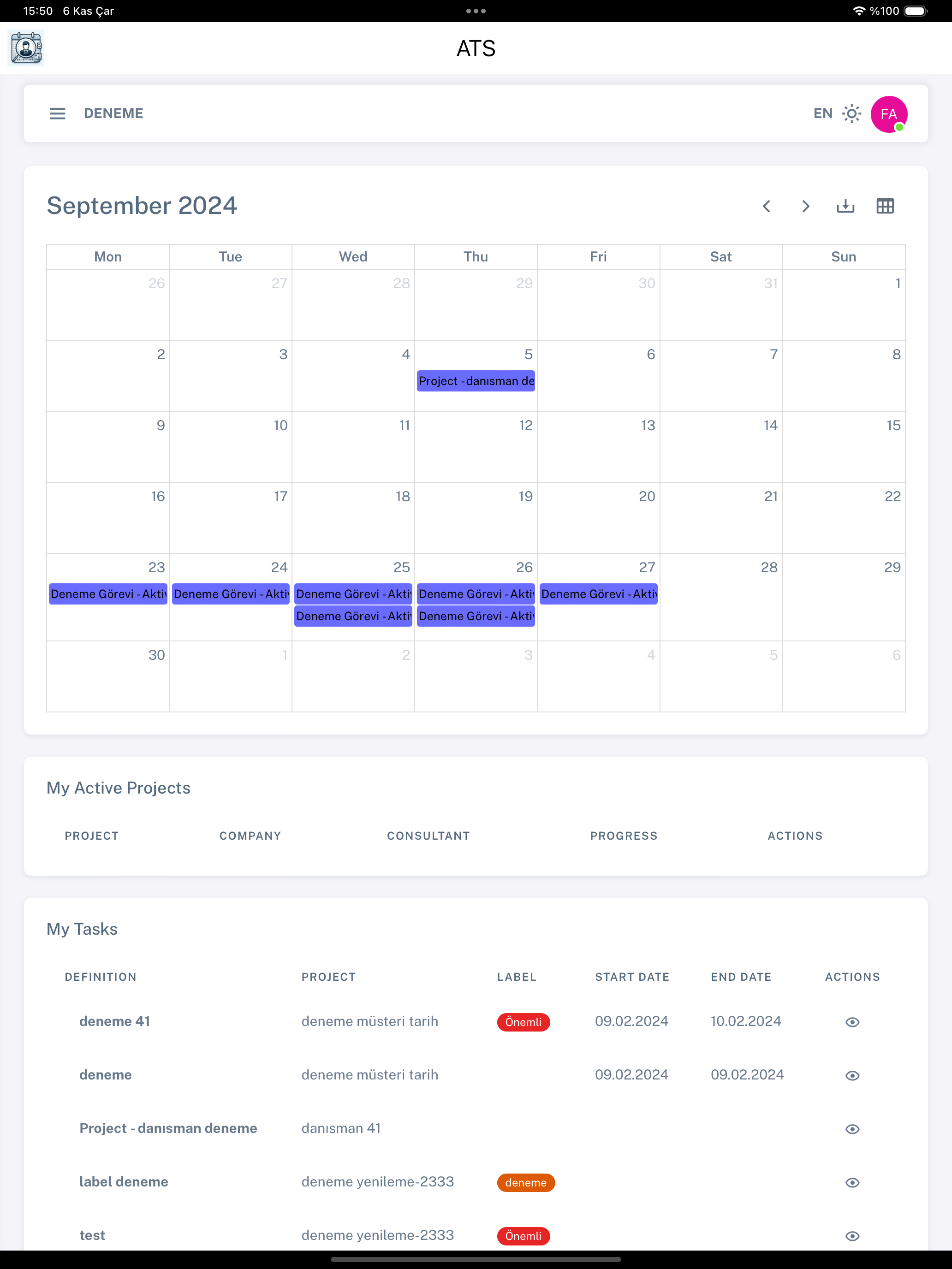 Activity Tracking System screenshot 7