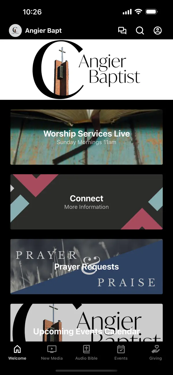 Screenshot #1 pour Angier Baptist Church